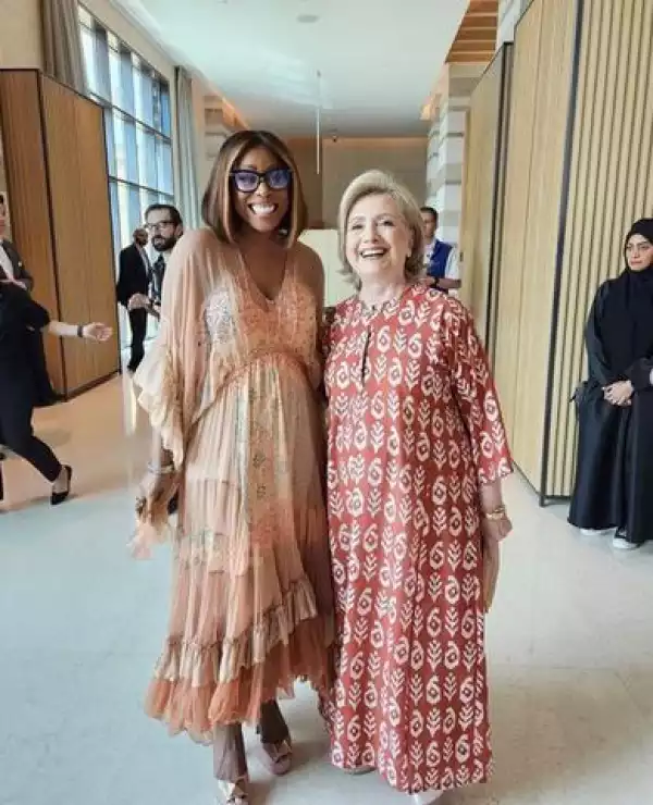 Mo Abudu Meets Hillary Clinton Again (Photos)