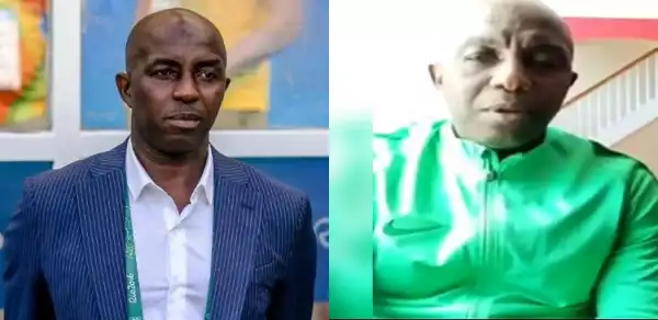 “Please help me raise 250,000 euros to appeal FIFA ban” – Samson Siasia begs Nigerians in new video