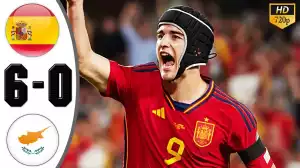 Spain vs Cyprus 6 - 0 (Euro Qualifiers Goals & Highlights)