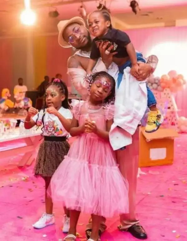 Nigerians React After Davido Declared His Obsession With His Children