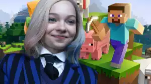 Minecraft Live-Action Movie Casts Wednesday Breakout Star Emma Myers