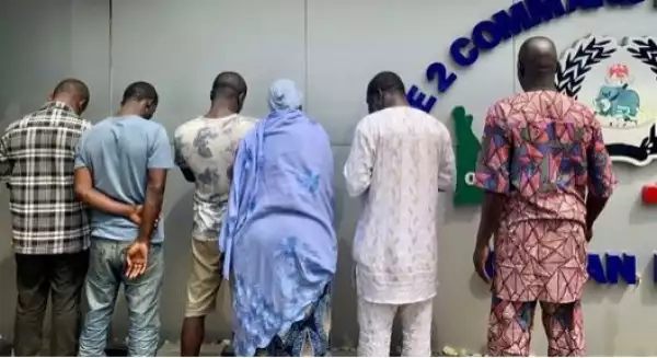 Police Arrests Islamic Scholar, His Wife, Herbalist And 3 Others For Allegedly Hypnotizing And Duping US-based Man Of Mver N105M