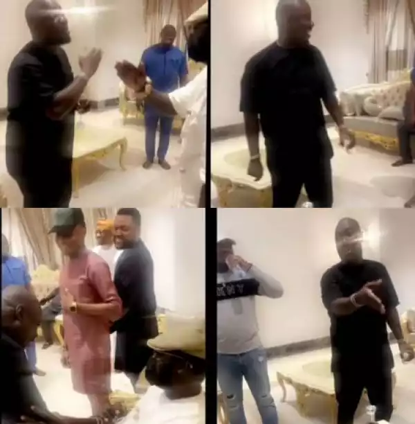 Video Of Obi Cubana Hanging Out With Friends After His Release From EFCC Custody