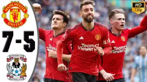 Manchester United vs Coventry 3-3 (PEN 4-2) (FA Cup 2024 Goals & Highlights)