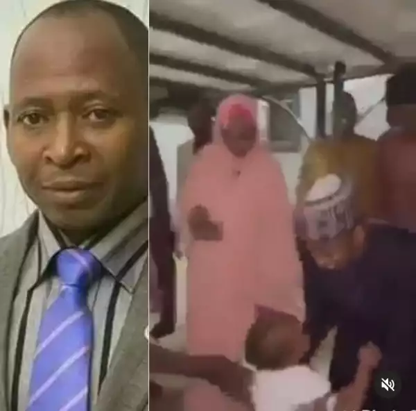 Alleged N84 Billion Fraud: Video of Suspended Accountant-General After His Release From EFCC Custody