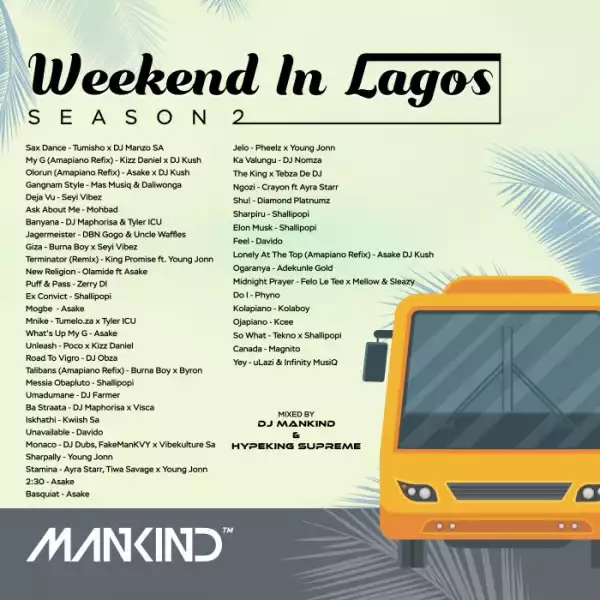 DJ Mankind x Hypeking Supreme – Weekend In Lagos Season 2 Mix
