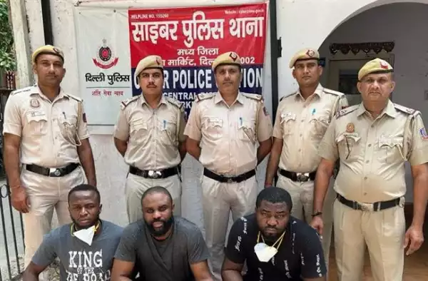 Three Nigerians Arrested In India For Allegedly Duping Over 1,000 People On Matrimonial Sites (Photo)