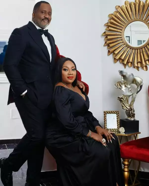 Desmond Elliott And Wife Celebrate 20th Wedding Anniversary (Photo)