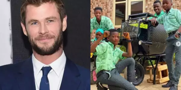 “They are trying to take our jobs” Chris Hemsworth reacts as Ikorodu Bois remake Extraction 2