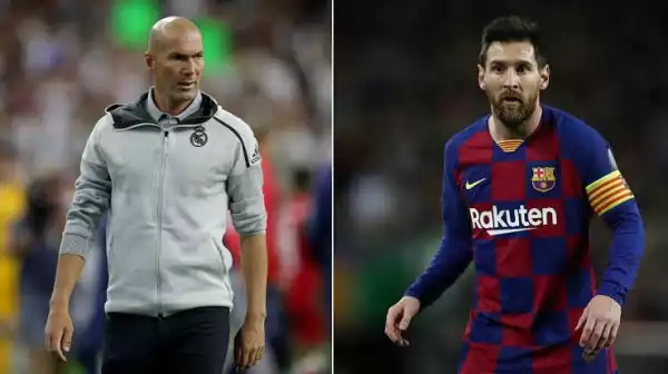 Zinedine Zidane was asked about transfer rumors that Lionel Messi could leave Barcelona after this season. Read his response