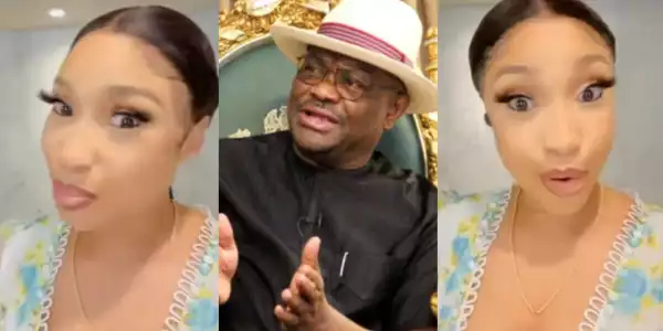 “I hope you bask in the glory of what you did” Tonto Dikeh shades Governor Wike and co
