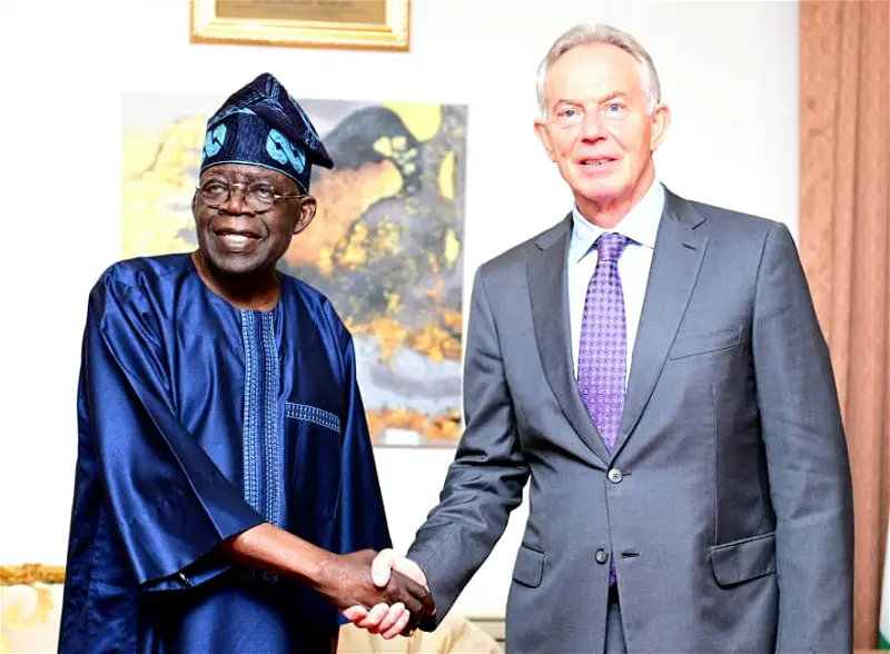 What I discussed with ex-UK Prime Minister, Tony Blair – Tinubu