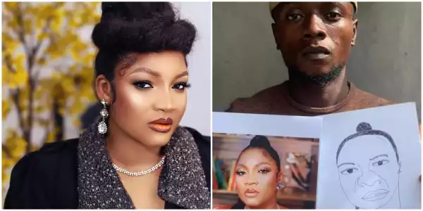 “You’ll Be Locked Down” – Omotola Jalade Shades Artist That Drew Her Portrait