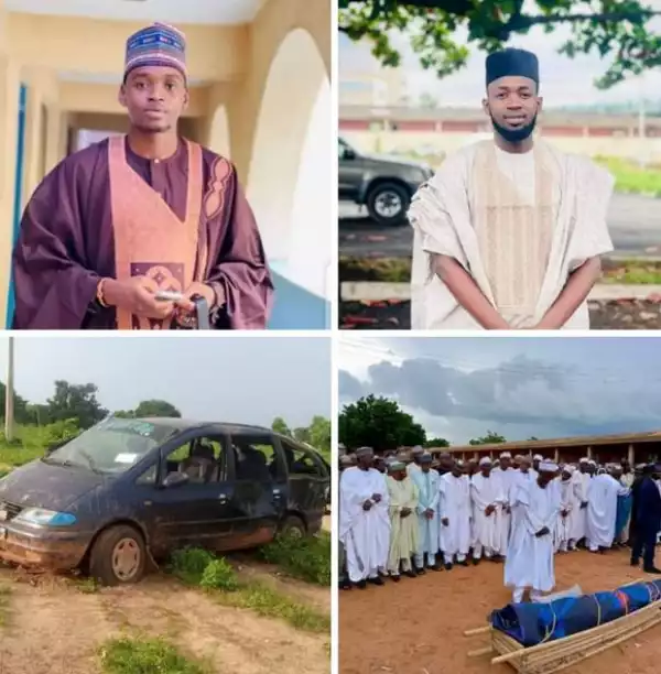 Tragedy Struck As Sokoto APC Chairman’s Son And Friend Die In Auto Crash After Final Exams
