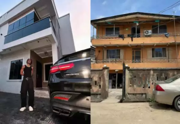 Singer Ckay Acquires New House, Shares Photo Of The House He Lived In Years Ago