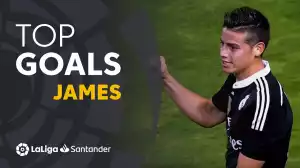 TOP 25 Goals by James Rodriguez in LaLiga (Highlights)