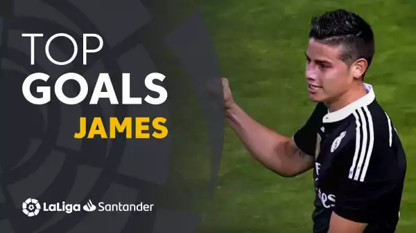 TOP 25 Goals by James Rodriguez in LaLiga (Highlights)