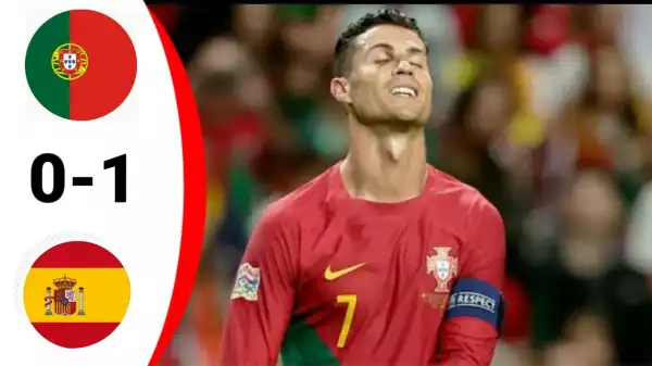 Portugal vs Spain 0 - 1 (UEFA Nations League 2022 Goals & Highlights)