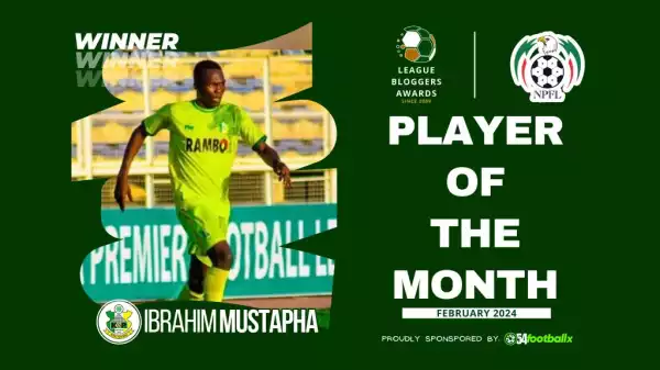 Mustapha, Okara win NPFL Player, Coach of the Month award