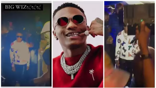 The Moment Wizkid Arrived In Abuja As Fans Scream In Excitement (Video)
