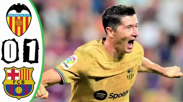 Valencia vs Barcelona 0 - 1 (Laliga 2022 Goals & Highlights)