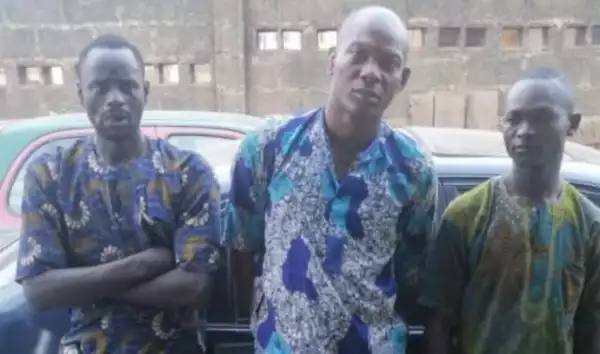Photo Of Three Men Arrested For Car Theft In Ogun