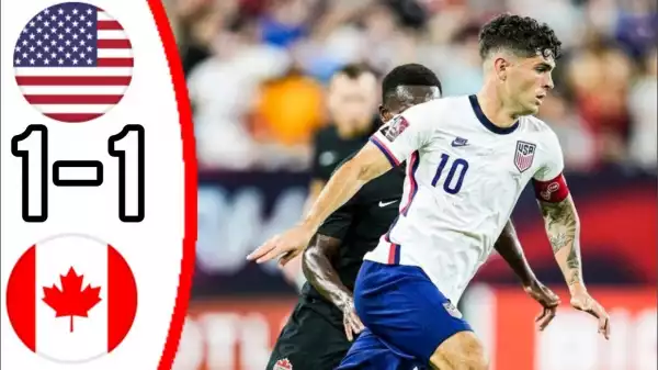 USA vs Canada 1 - 1 (2022 World Cup Qualifiers Goals & Highlights)