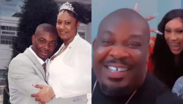 Don Jazzy Reunites With Ex-wife In Lagos After Almost 18-years Apart (Video)
