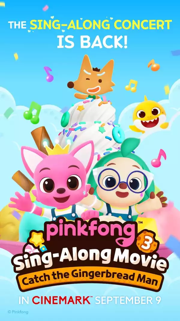 Pinkfong Sing Along Movie 3 Catch the Gingerbread Man (2023)