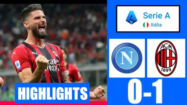 Napoli vs Milan 0 − 1 (Serie A 2022 Goals & Highlights)