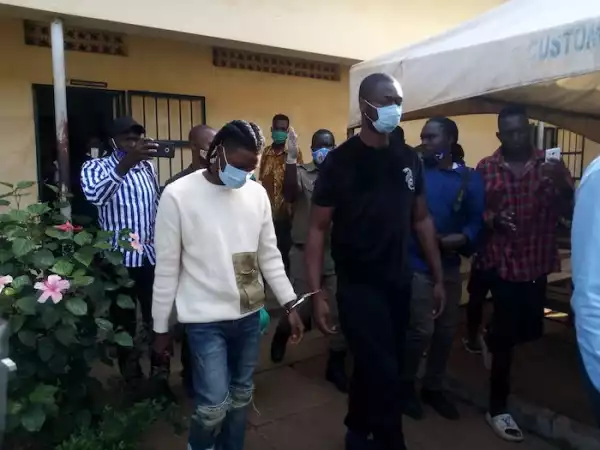 Watch As Omah Lay, Tems And Manager Were Handcuffed In Uganda (Video)