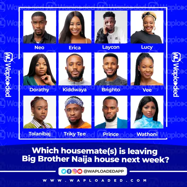 #BBNAIJA WIN #2000/$5: Who is Leaving On Sunday 30th August