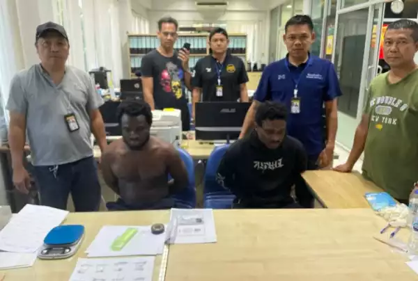 Police Arrest Two Nigerian Men And Thai Woman For Romance Scam In Thailand