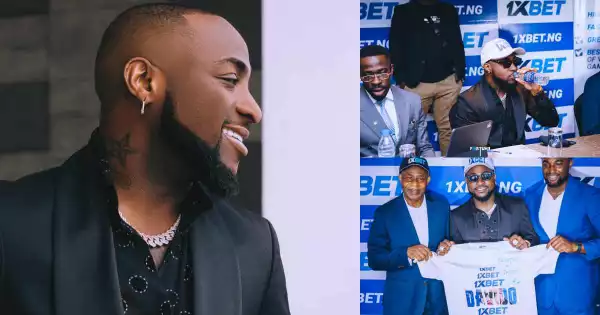 Davido Bags Partnership Deal With Sport Betting Company, 1xBET Nigeria