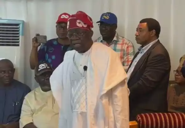Awa lokan: APC presidential aspirant Bola Tinubu tells Lagos first class chiefs