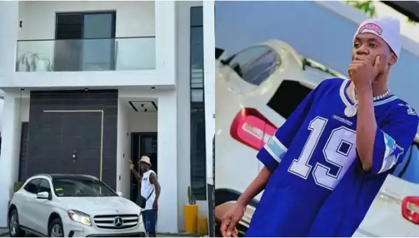 Skit-maker, OGB Recent unveils his new house (Photos/Video)