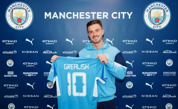 DONE DEAL: Grealish Joins Man City On Six-Year Contract