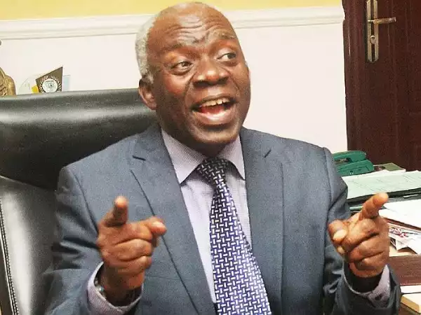 We Are In Trouble If INEC Is Not Allowed To Transmit Election Results Electronically, Falana Says
