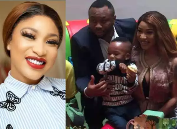 I have forgiven my ex-husband for the sake of my son- Tonto Dikeh (video)
