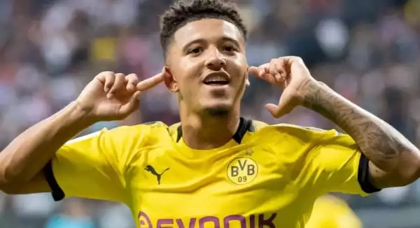 Dortmund Players Assured Sancho Will Stay For Another Year