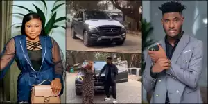 At 22 You Own Your Own Car Legally – Ruth Kadiri Celebrates Dike Miracle Chidi (Video)