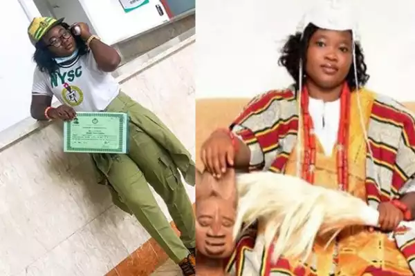 Meet The First Female Traditional Ruler To Attend NYSC Camp While On The Throne (PHOTOS)