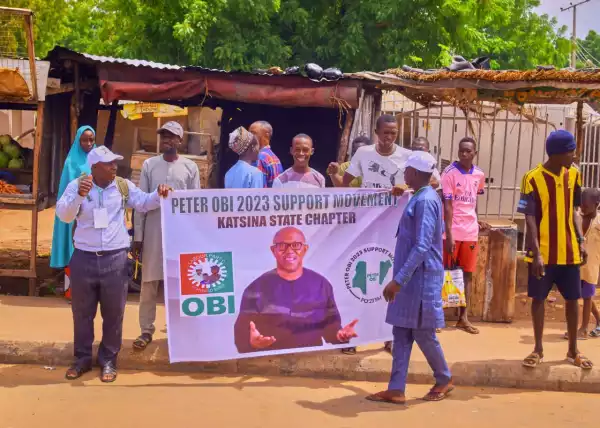 Obi Support Movement Takes Campaign To Katsina Streets (Pictures)