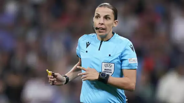 Stephanie Frappart to become first woman to referee in men