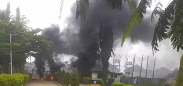 BREAKING: Tension As Okada Riders Set Houses Ablaze Over Colleagues