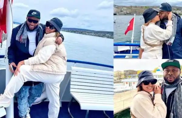 “This man made the best decision of marrying Rosey” – Fans shade Tonto Dikeh as they gush over Churchill and wife’s vacation in Switzerland