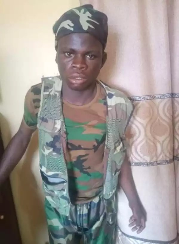 Police Arrest Fake Military Officer In Adamawa