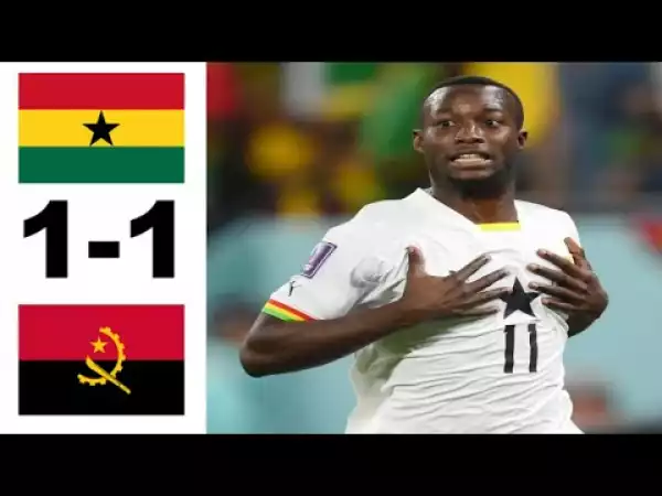 Angola vs Ghana 1 - 1 (2023 AFCON Qualifiers Goals & Highlights)