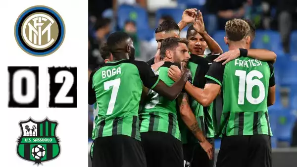 Inter vs Sassuolo 0 − 2 (Serie A 2022 Goals & Highlights)