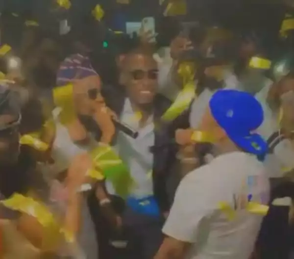 Beautiful Moment Patoranking Brought Out Davido to Surprise a Couple on Their Wedding Day (Video)